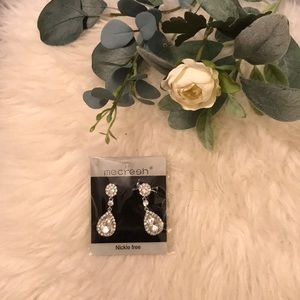Silver earrings